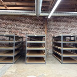 Heavy Duty Wide Span Shelving Units -60 X 36 X 48“- Industrial Grade