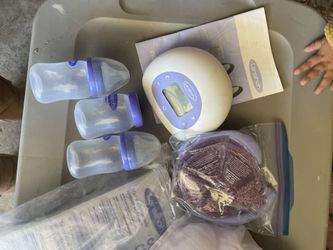 Breast Pump & Steam Sterilizer And Lots Of Extras! Cold And Hot Compress Reuseable/washable Pads And New Unopened Milk Storage Bags Maybe Like 5 Boxa