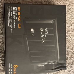 WD Black D10 Game Drive 8TB