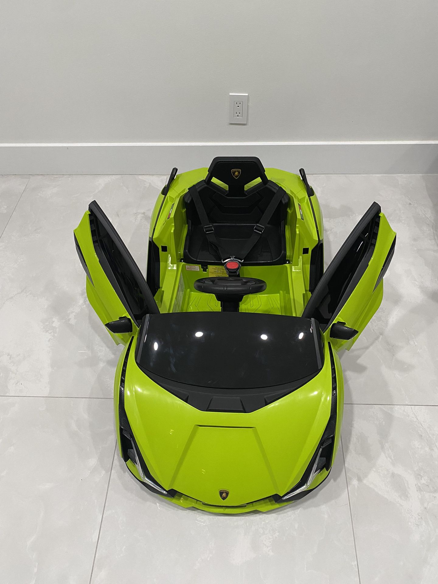 New Lamborghini SIAN power wheels kids ride on toy car