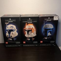 Lego Star Wars Helmets