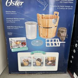 Wooden Bucket Ice Maker 