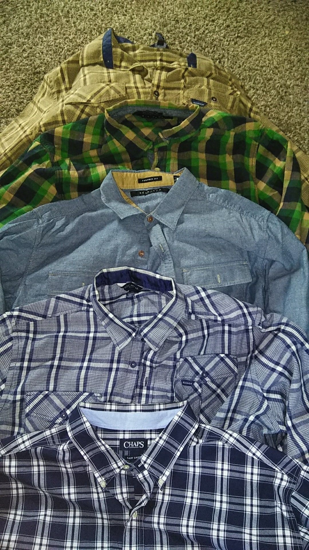 Long sleeve shits