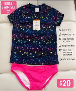 🏊‍♀️ Brand New Gymboree 2-Piece Girls Swimsuit – Multiple Sizes
