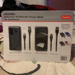 2 Pack Charger Cells & Tablets