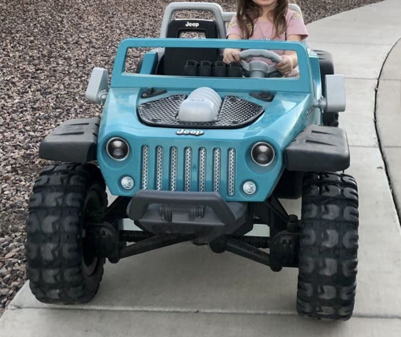 Jeep Hurricane Extreme 12V Ride-On, Teal