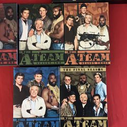 Dvd Tv Series Set ,  A-team.. Unplayed 
