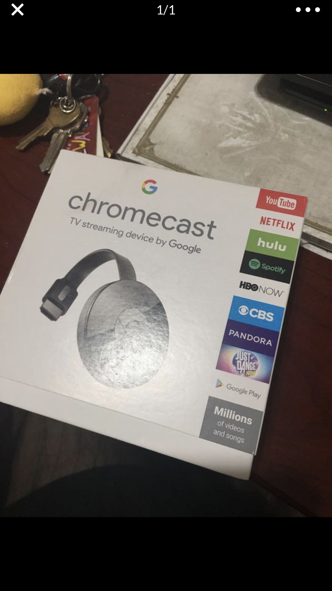 New chromecast