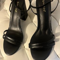 Simple Black High Heels Size 10