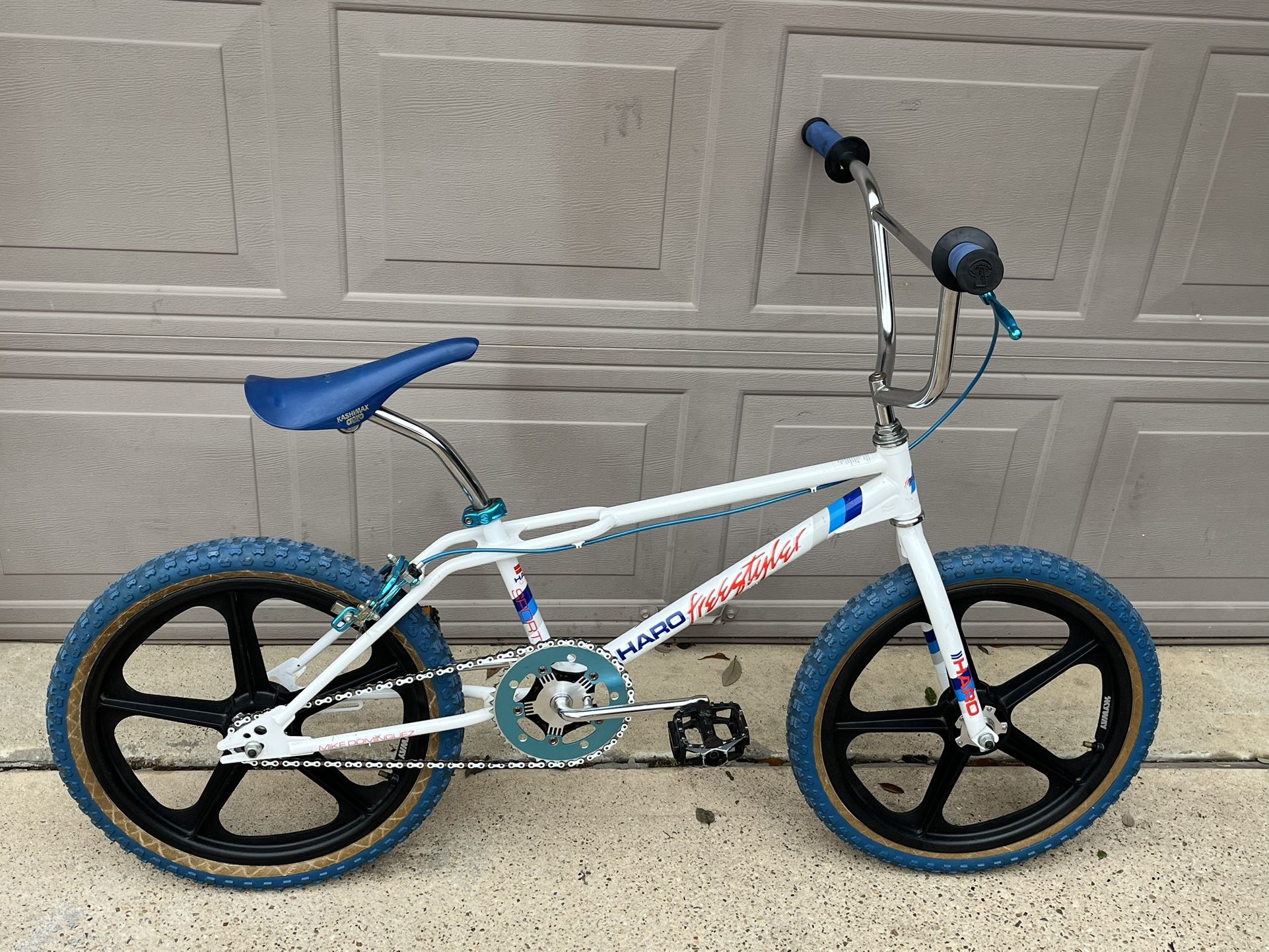 Haro Sport Mike Dominguez Vector Bars Skyway Metal Flange Mags