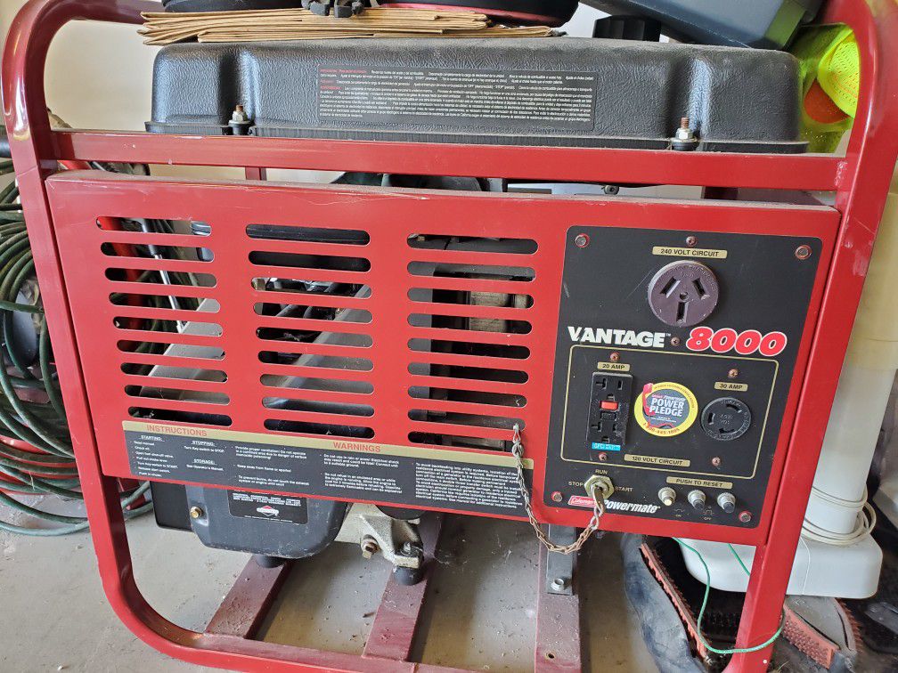 Generator Vantage 8000 w  $280obo