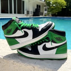 Jordan 1 Retro High Lucky Green