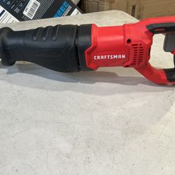 CRAFTSMAN Reciprocating Saw, 7.5-Amp, Corded (CMES300), Red, Black