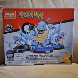 Mega Construx Squirtle Evolution Set