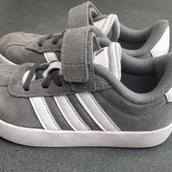 Adidas Kids Gray Sneakers