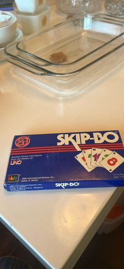 Vintage 1986 Skip-Bo Card Game
