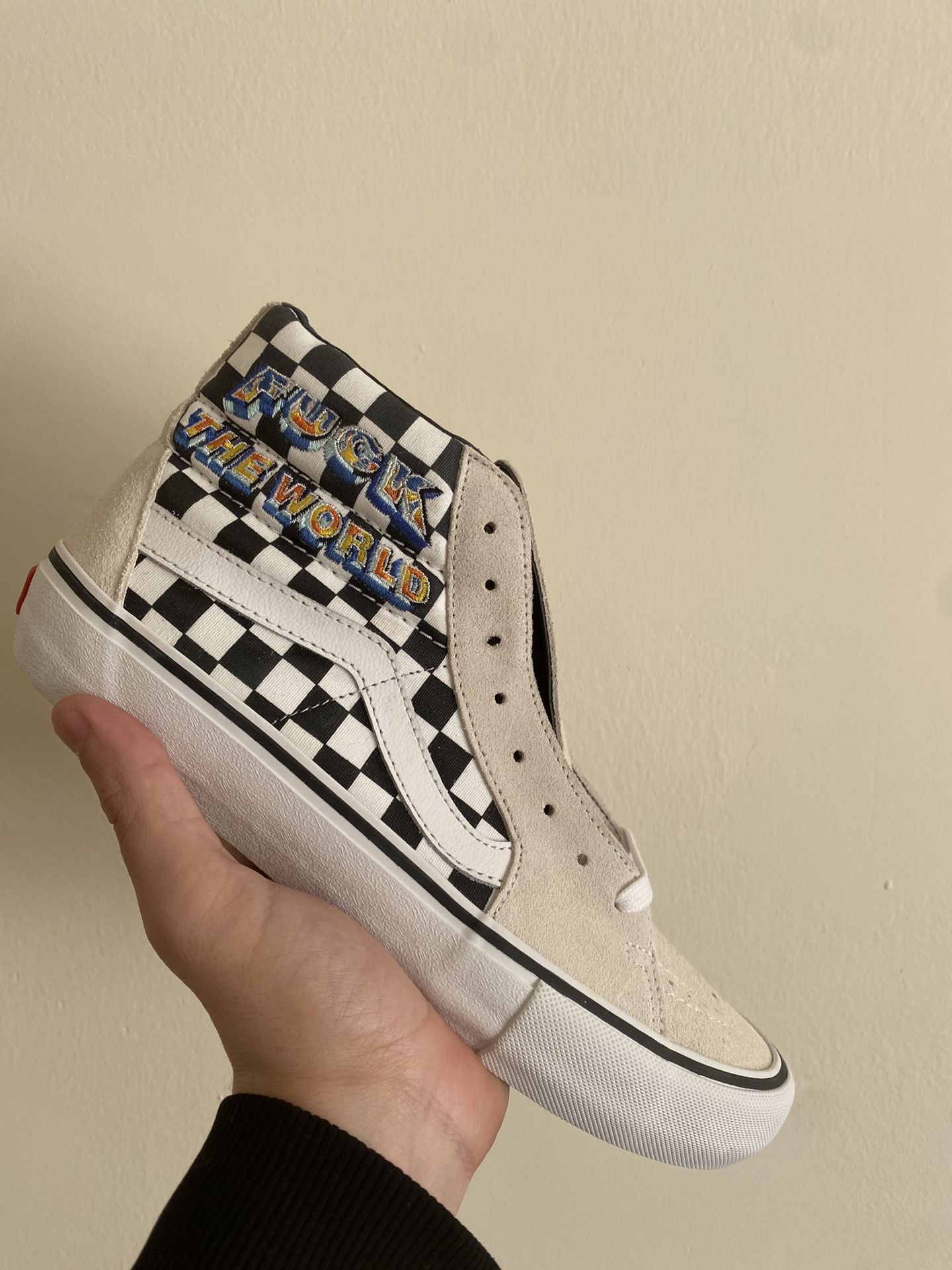NEVER WORN | Supreme x VANS x Sk8 | F—k The World - Sz 9.5