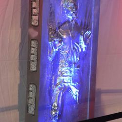 Han Solo in Carbonite 1:1 Replica custom Prop Star Wars Empire Strikes Back 

Ask For  link to the build of this prop
