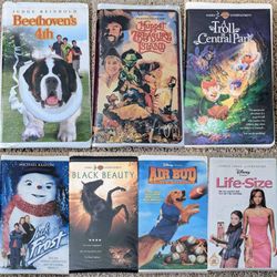 Classic vintage original Walt Disney Warner Brothers VHS video cassette tapes kids children's movies