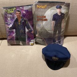 2 Men’s Large Halloween Costumes