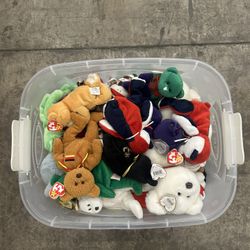 Beanie babies lot