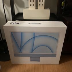 24” Apple iMac Blue