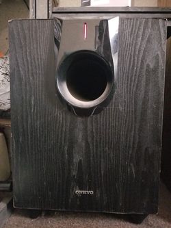 Onkyo subwoofer