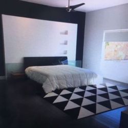 King Bed With Night Stands