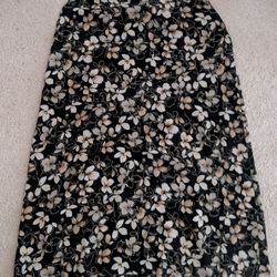 Floral Patterned Skirt