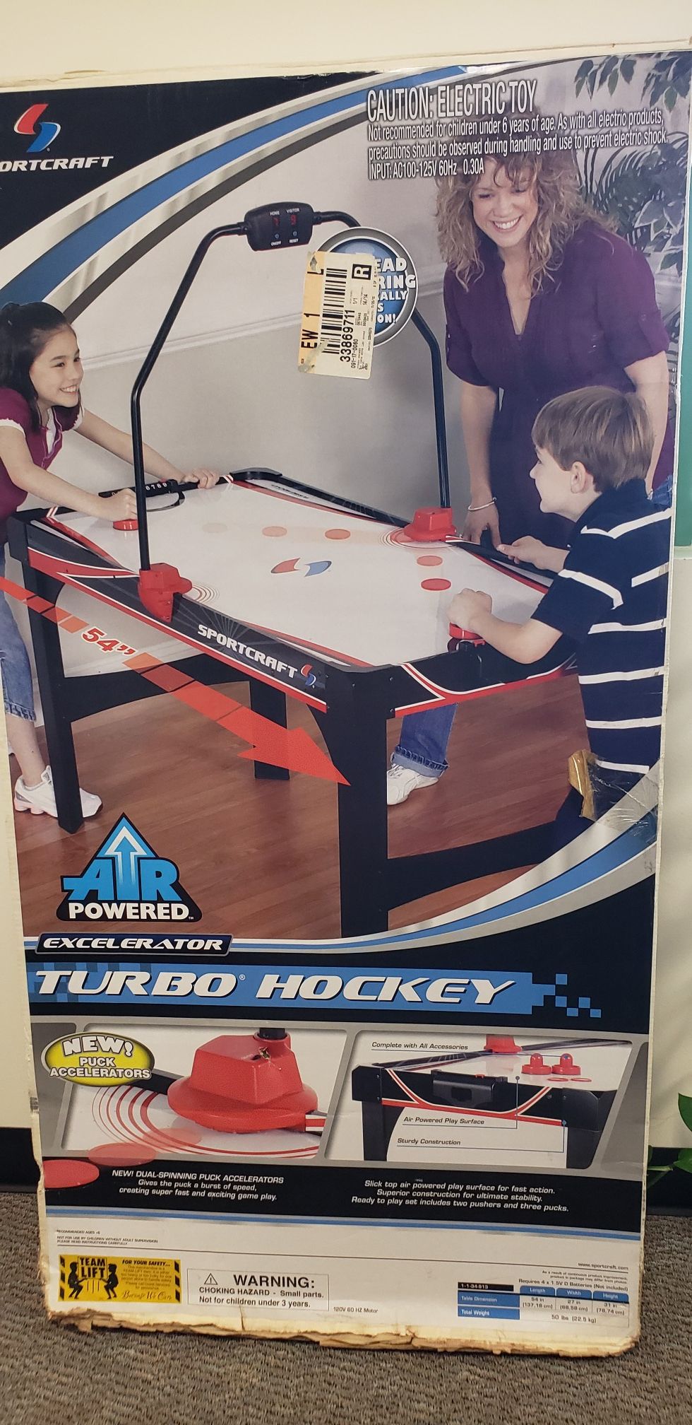 New air hockey tables