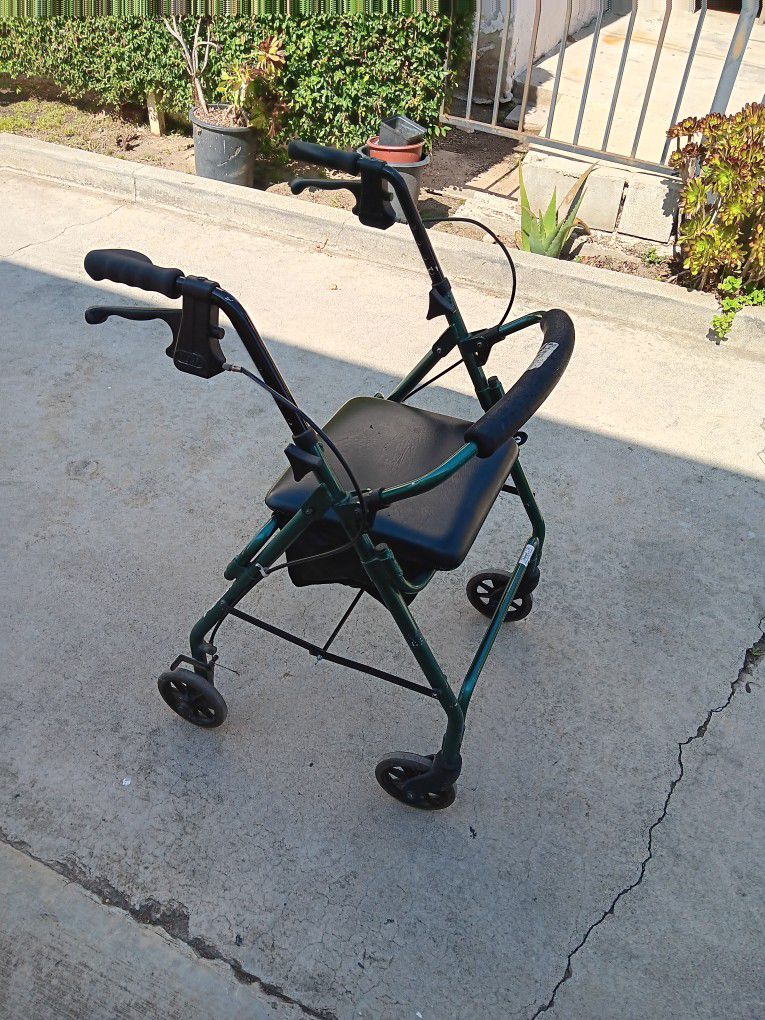 Adult Walker In Excellent Condition Easy To Fold With Compartment 