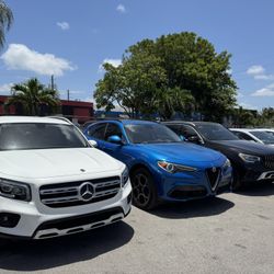 Mercedes, BMW, Honda, Toyota, Lexus 