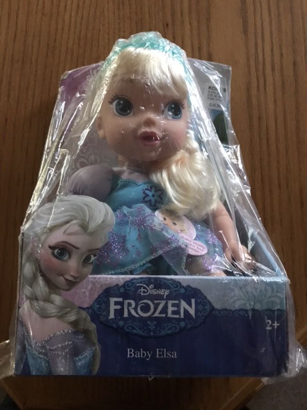 Baby Elsa doll from frozen