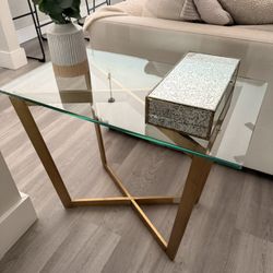 West Elm Coffee Table And End Table 