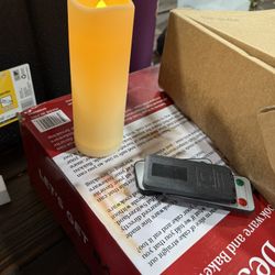 24 piece electronic candles blameless with batteries