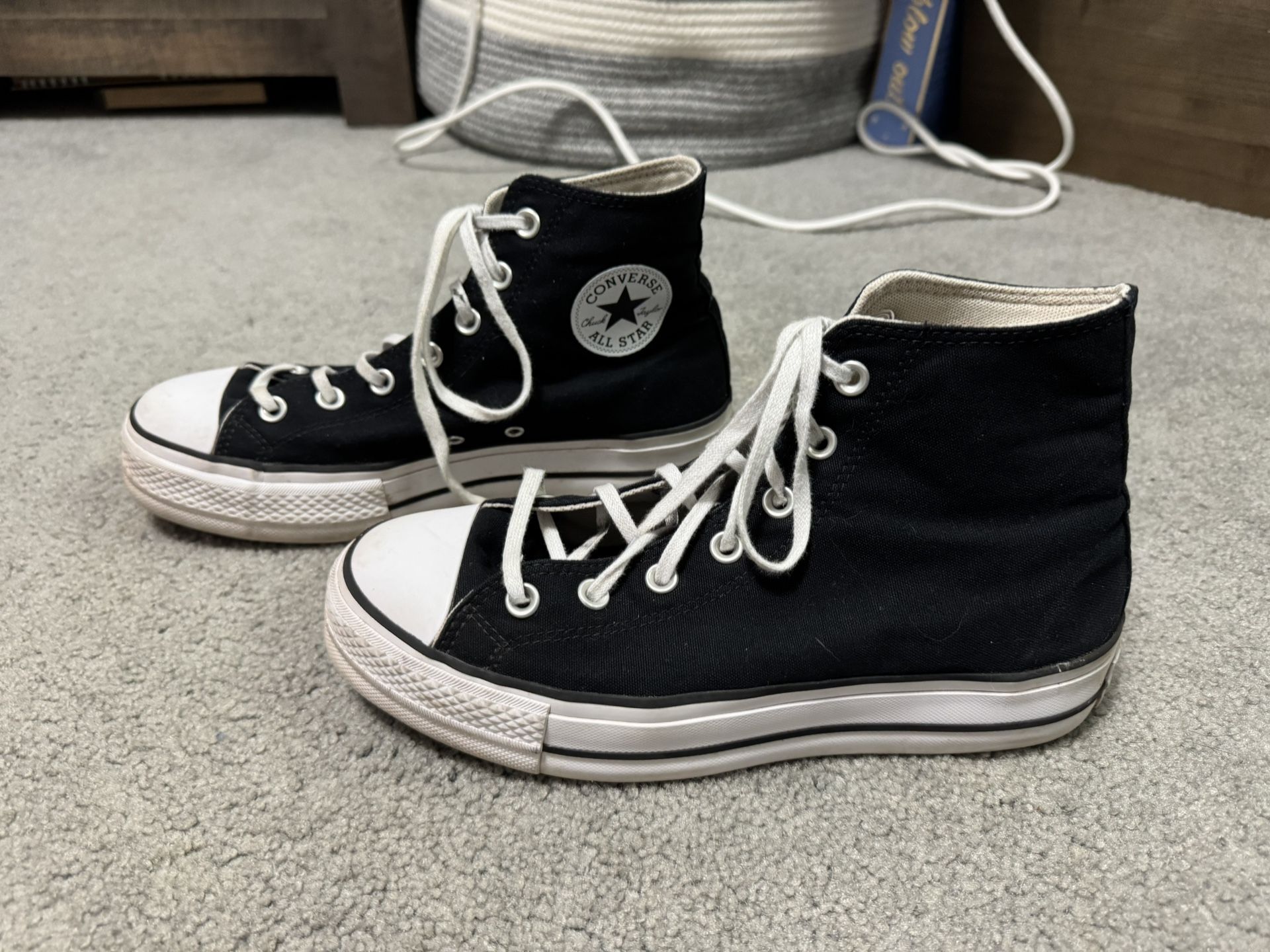 Converse Black High Top