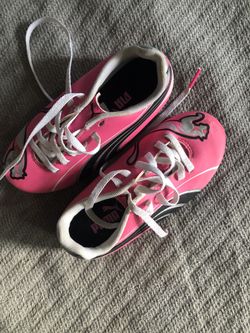 Toddler Puma Soccer Cleats And Shin Guards 