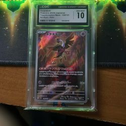 Pokemon CGC 10 Fezandipiti (Japanese) AR 108/101