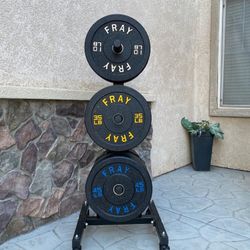 NEW BUMPER PLATES  / GYM