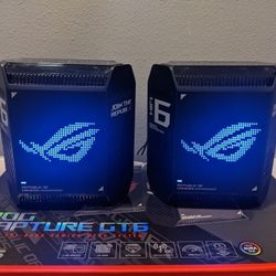 ASUS ROG Rapture GT6 2PK AX10000 Tri-Band WiFi Router 2 Pack Asus Warranty Thru 10/2/27