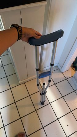 Crutches new