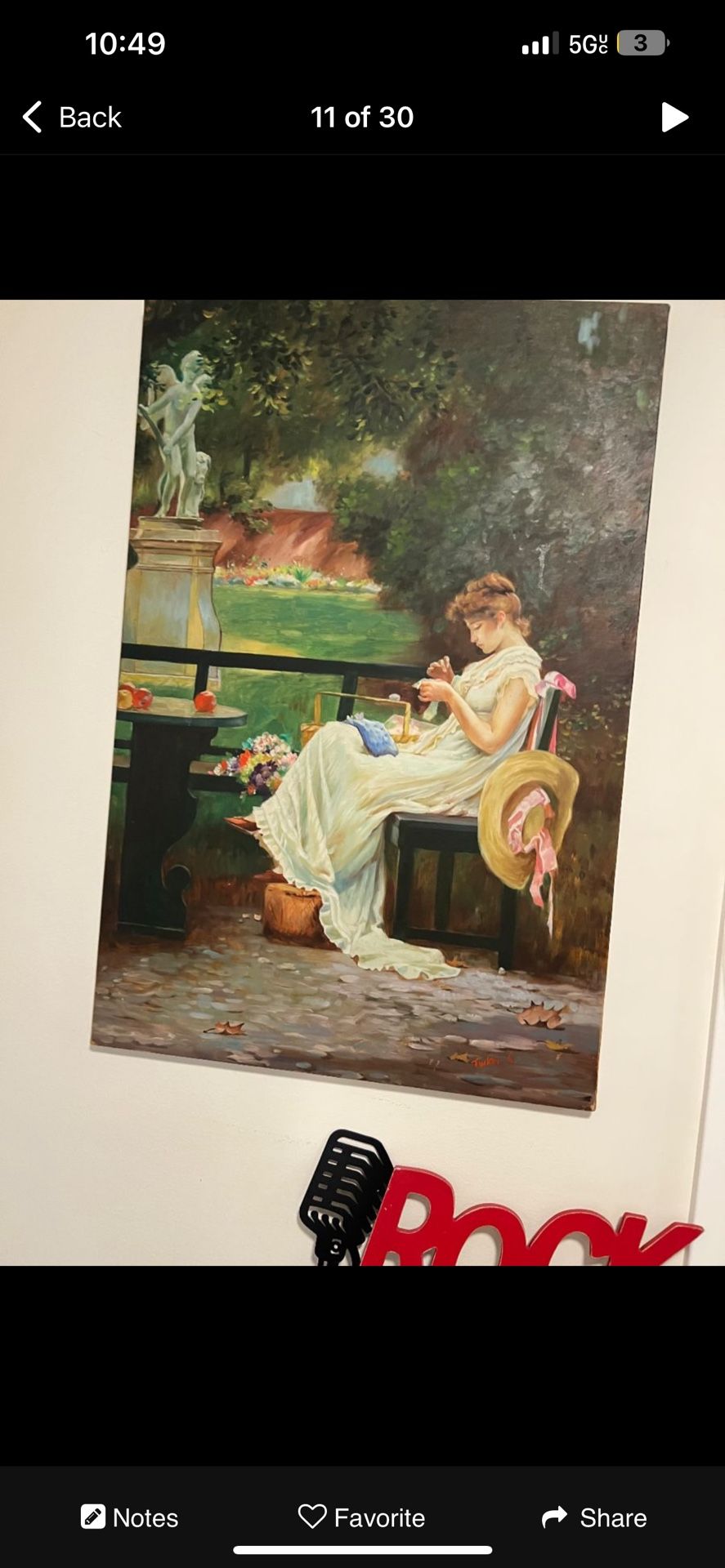 "In Love" painting