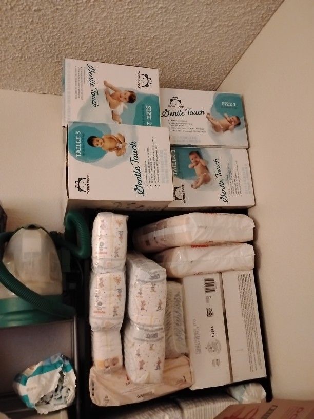 Diapers Sizes Newborn And Size 1