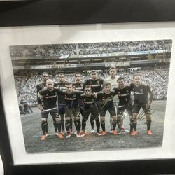 2018 LAFC Team Autographed Portrait