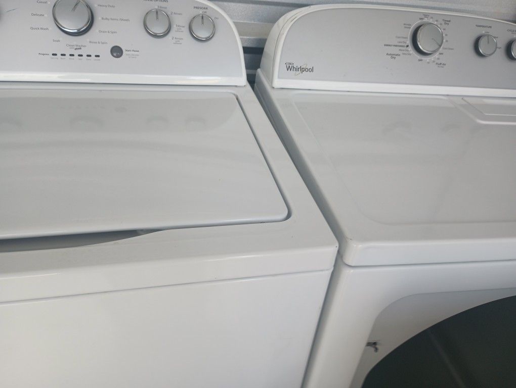 Whirlpool Washer And Dryer Set For Sale With 60 Days Warranty 