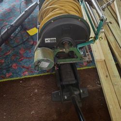 Two electric hose Reels