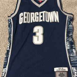 Georgetown Allen Iverson jersey