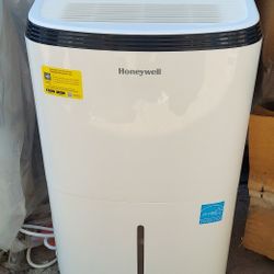 Honeywell - 70-Pint Smart Portable Dehumidifier - White $200