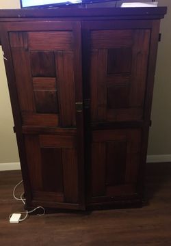 Tv armoire from pier one