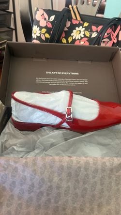 Franco Sarto Slingback Red 8.5